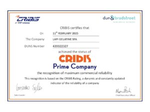 Lapi Gelatine Cribis Prime Company 2025_eng